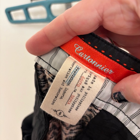 Cartonnier Black Motif Pants - Picture 14 of 14